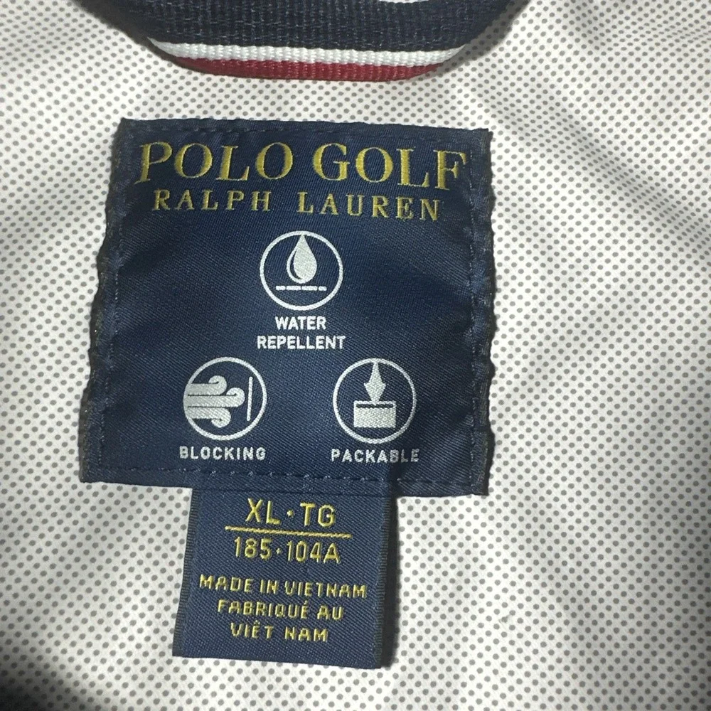 POLO Golf Ralph Lauren Jacket Men's XL Lightweight 2018 US Open Shinnecock Hills